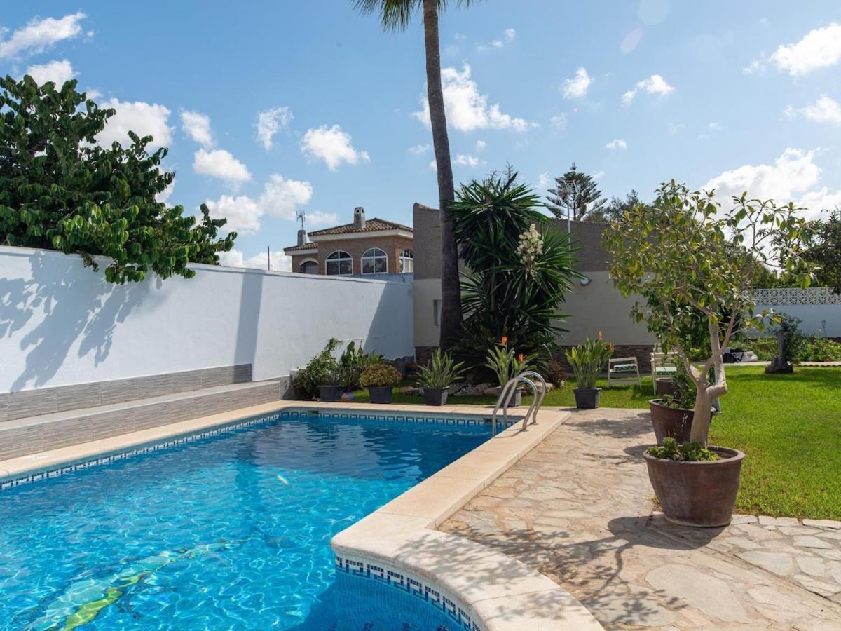 Apartamento Casa piscina jardín 4 personas AC aparcamiento El Puerto de Santa María Exterior foto